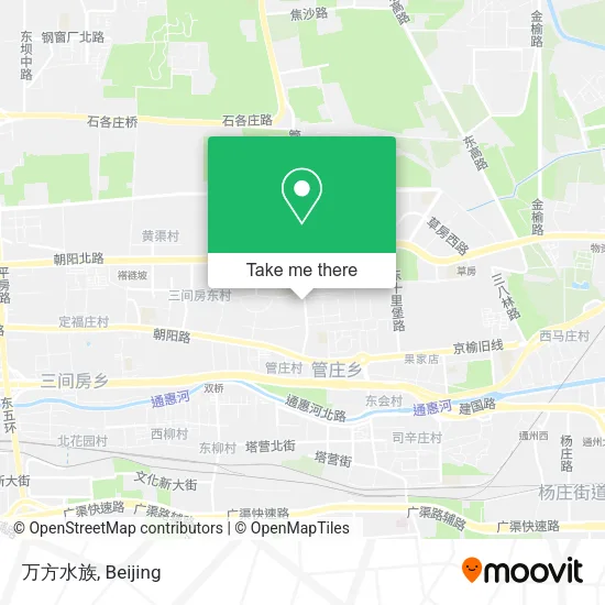 万方水族 map