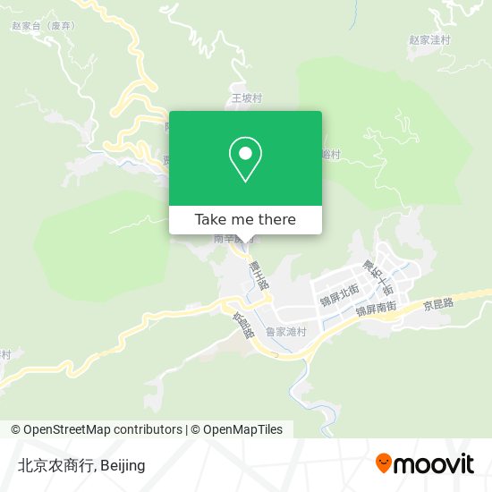 北京农商行 map