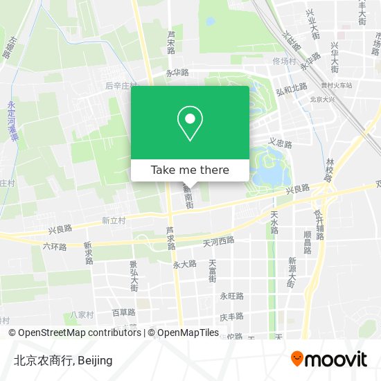 北京农商行 map