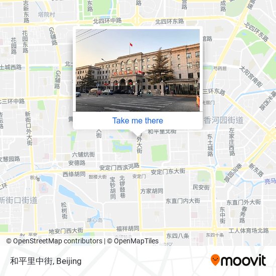 和平里中街 map