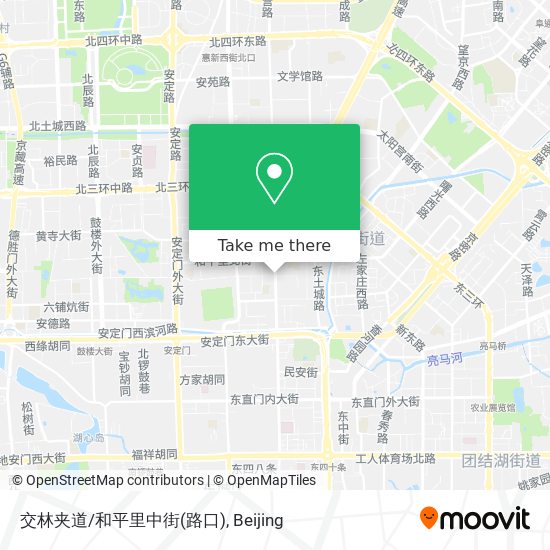 交林夹道/和平里中街(路口) map