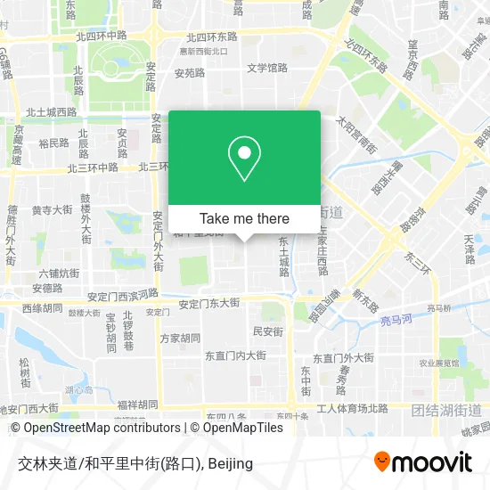 交林夹道/和平里中街(路口) map