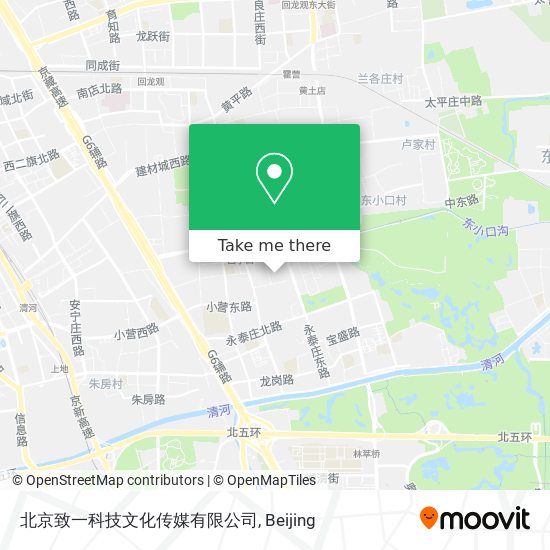 北京致一科技文化传媒有限公司 map