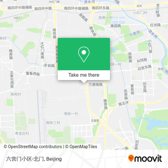 六营门小区-北门 map