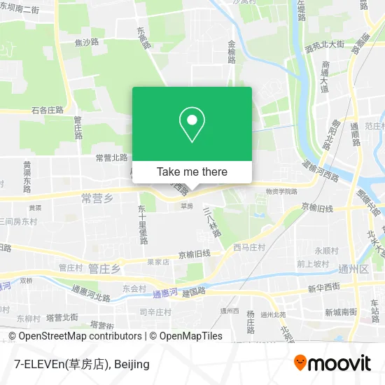 7-ELEVEn(草房店) map