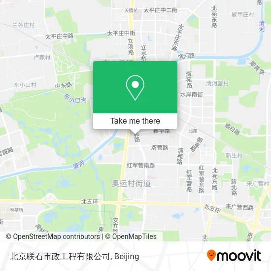 北京联石市政工程有限公司 map