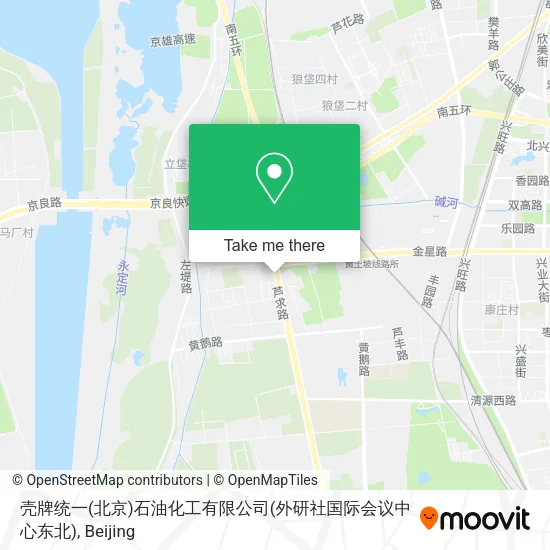 壳牌统一(北京)石油化工有限公司(外研社国际会议中心东北) map