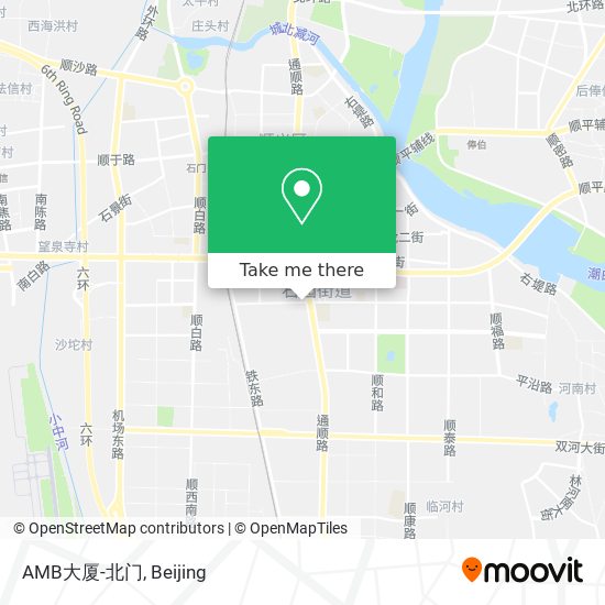 AMB大厦-北门 map