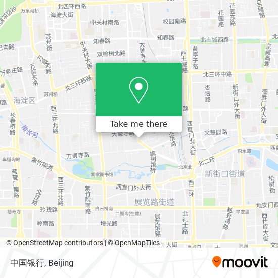 中国银行 map
