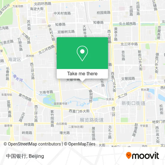 中国银行 map