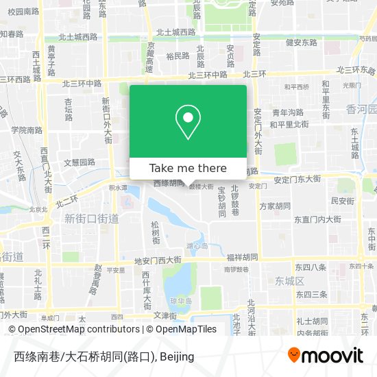 西绦南巷/大石桥胡同(路口) map