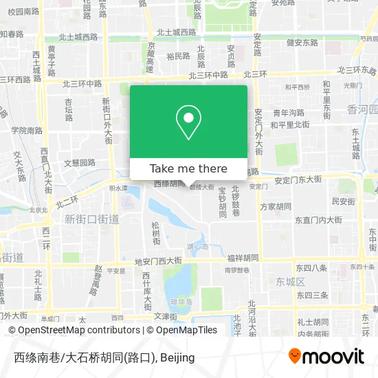 西绦南巷/大石桥胡同(路口) map