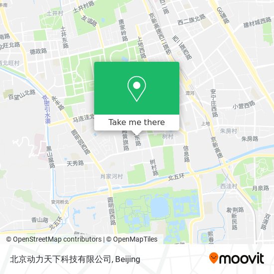 北京动力天下科技有限公司 map