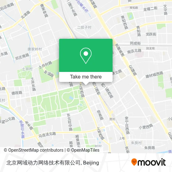 北京网域动力网络技术有限公司 map
