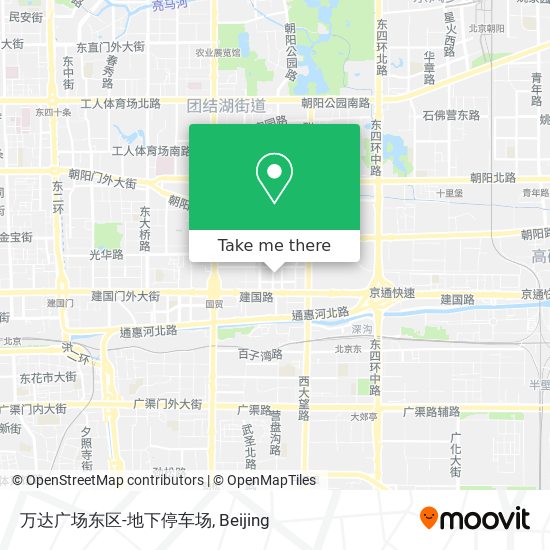 万达广场东区-地下停车场 map