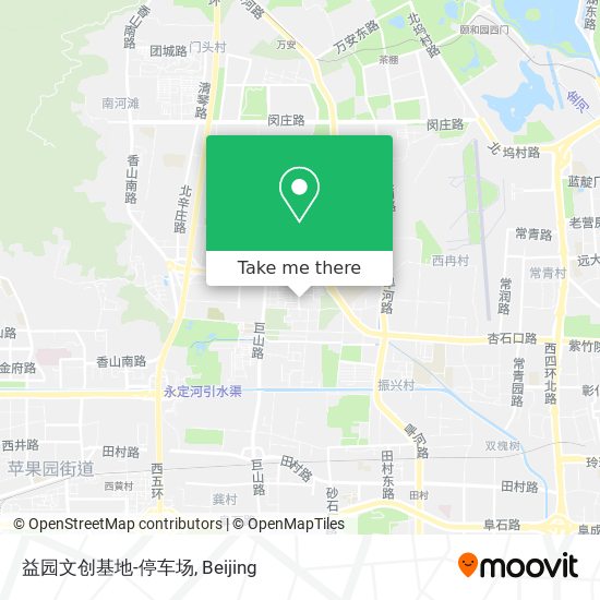 益园文创基地-停车场 map