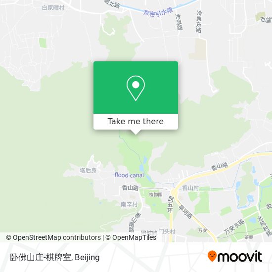 卧佛山庄-棋牌室 map