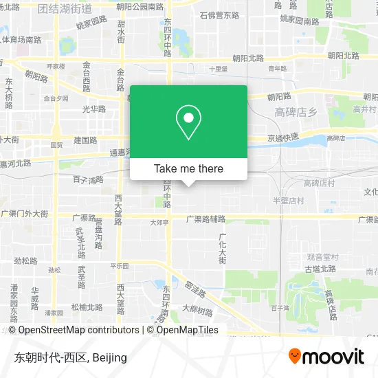 东朝时代-西区 map