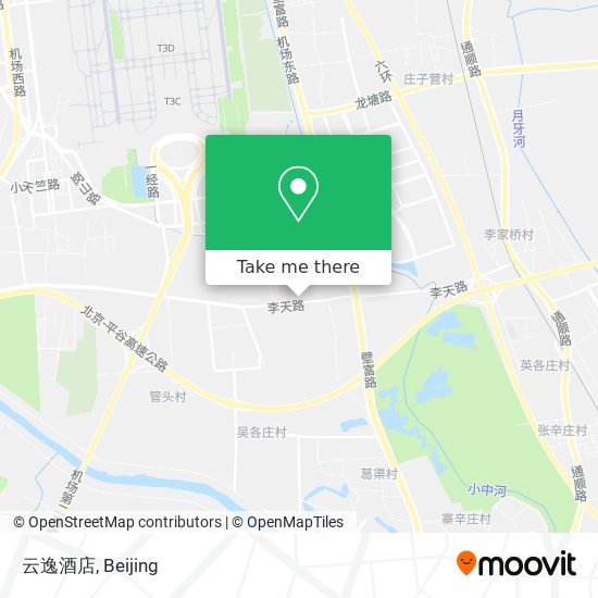 云逸酒店 map