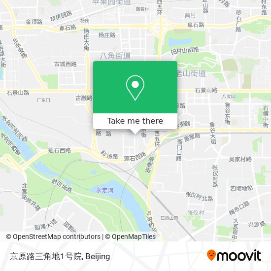 京原路三角地1号院 map