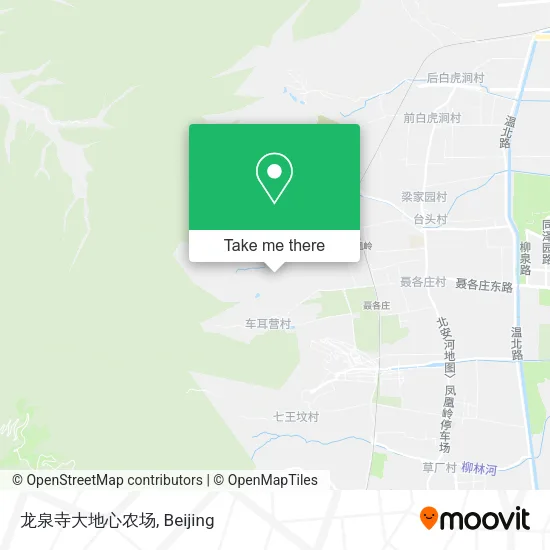 龙泉寺大地心农场 map