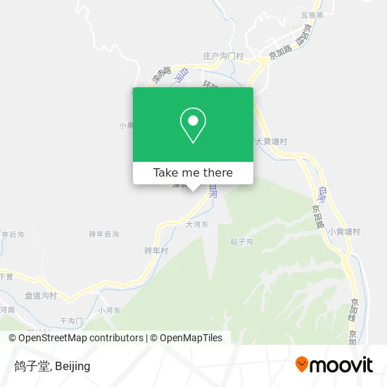 鸽子堂 map