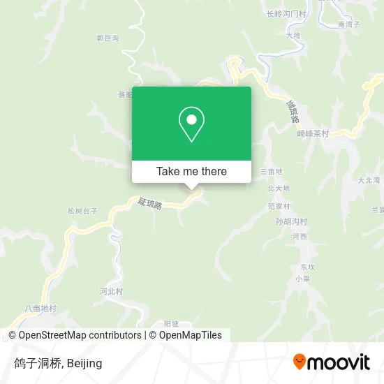 鸽子洞桥 map