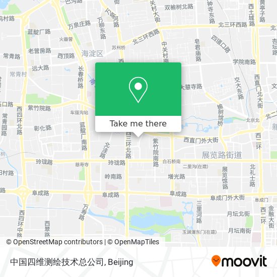 中国四维测绘技术总公司 map