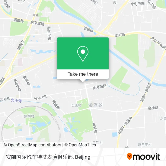安阔国际汽车特技表演俱乐部 map