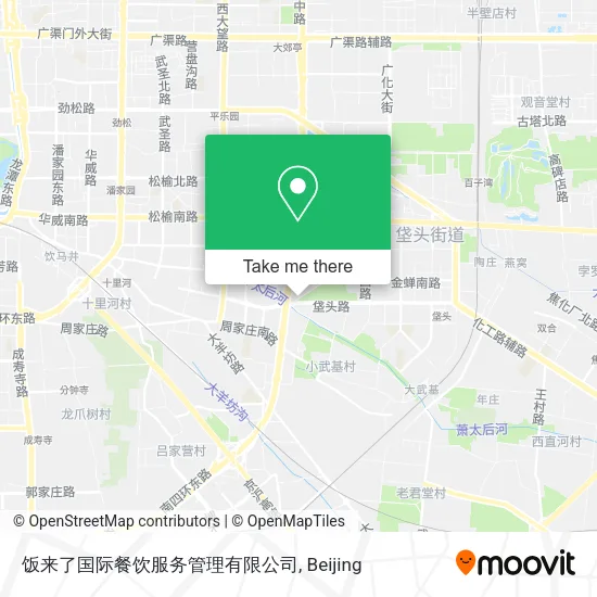 饭来了国际餐饮服务管理有限公司 map