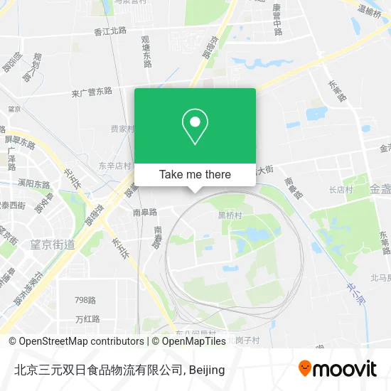 北京三元双日食品物流有限公司 map