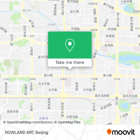 ROWLAND ART map
