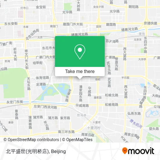 北平盛世(光明桥店) map