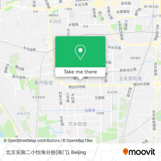 北京实验二小怡海分校(南门) map
