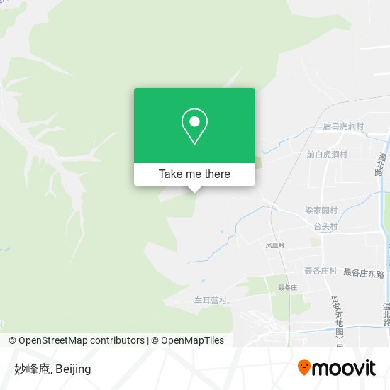 妙峰庵 map