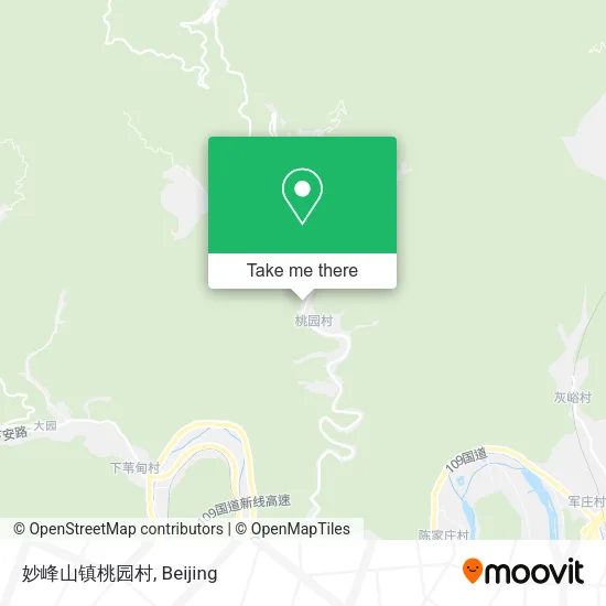 妙峰山镇桃园村 map