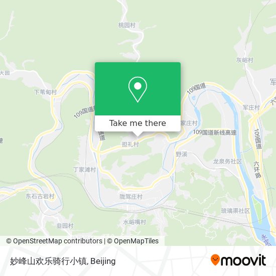 妙峰山欢乐骑行小镇 map