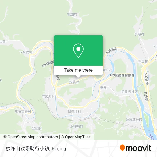 妙峰山欢乐骑行小镇 map