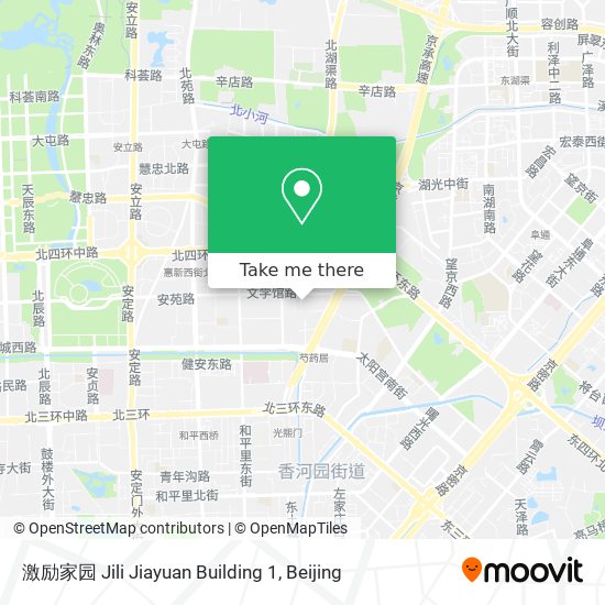 激励家园 Jili Jiayuan Building 1 map