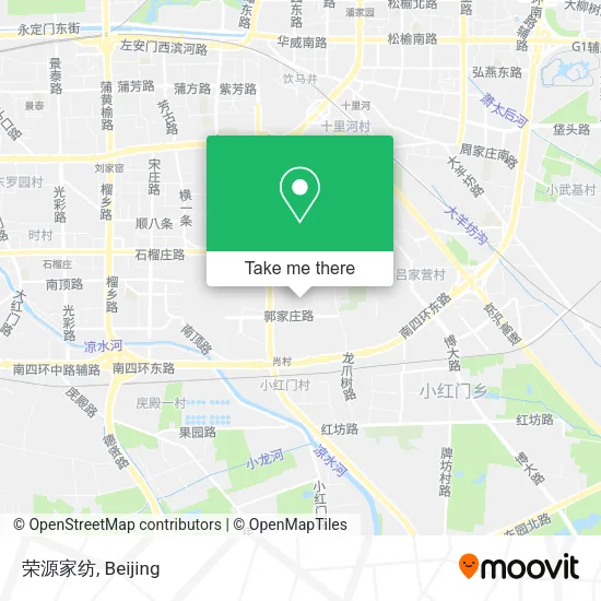 荣源家纺 map