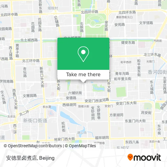 安德里卤煮店 map
