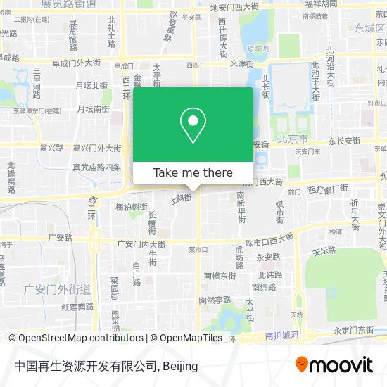 中国再生资源开发有限公司 map