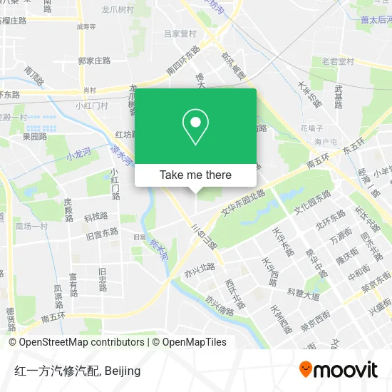 红一方汽修汽配 map