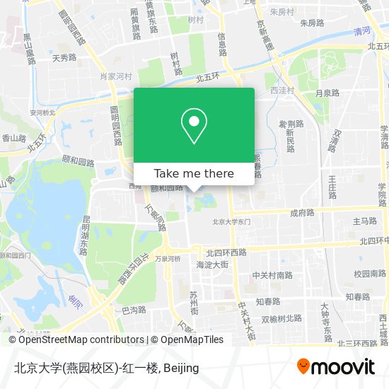 北京大学(燕园校区)-红一楼 map