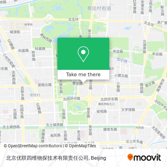 北京优联四维物探技术有限责任公司 map
