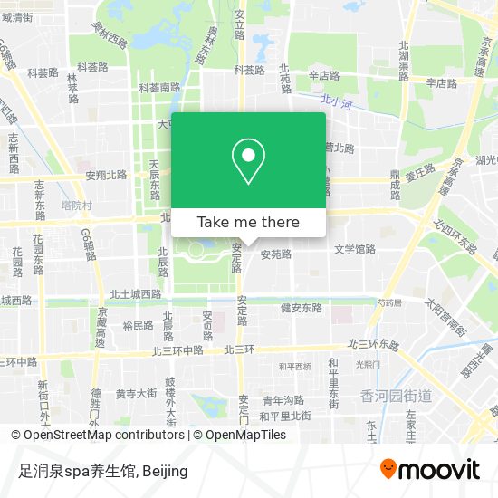 足润泉spa养生馆 map