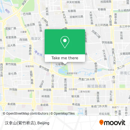 汉拿山(紫竹桥店) map