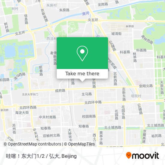 哇噻！东大门1/2 / 弘大 map