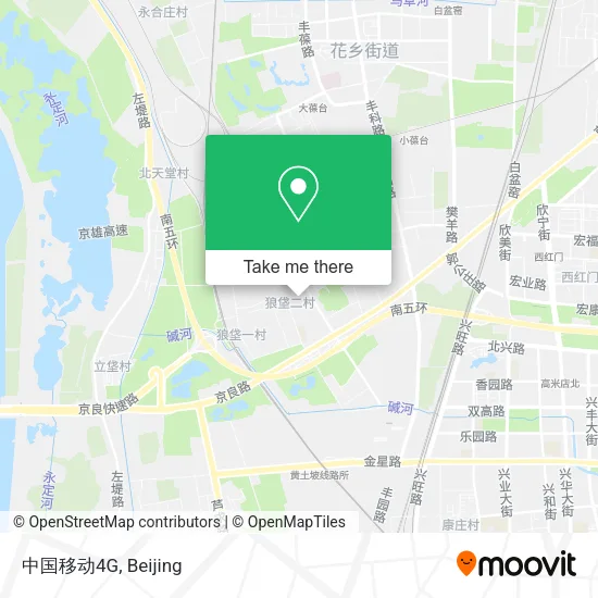 中国移动4G map