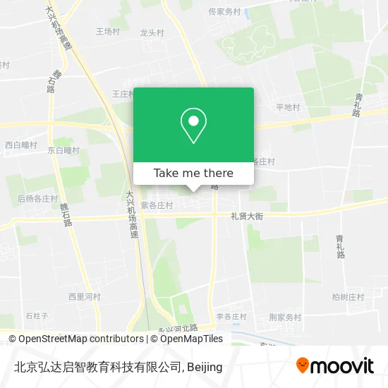 北京弘达启智教育科技有限公司 map
